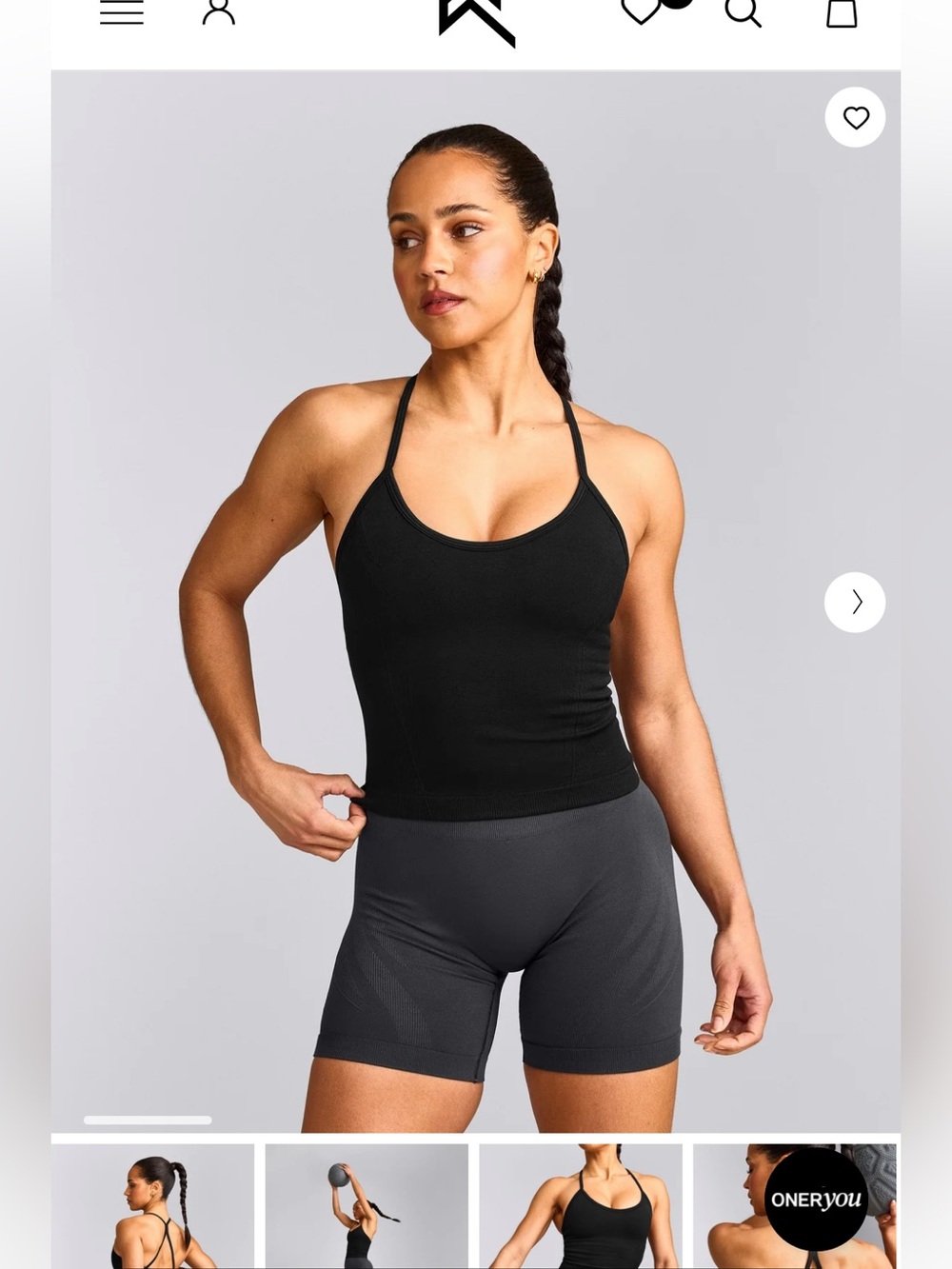 ONER ACTIVE ENHANCELIFT TANK TOP